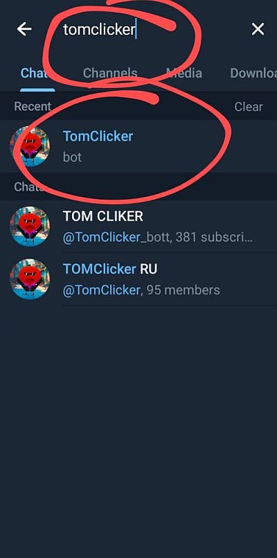 Tom Clicker Search