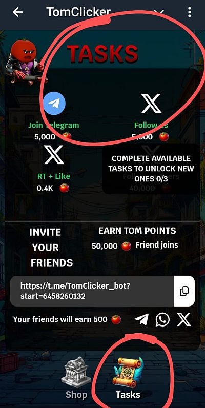 Tom Clicker Task